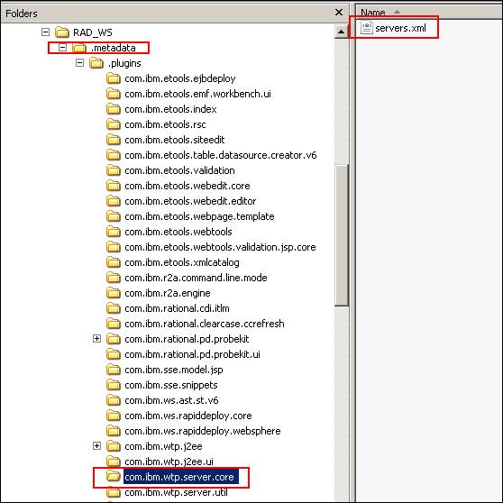 .metadata/.plugins folder