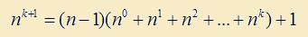 sum of powers formula step 3